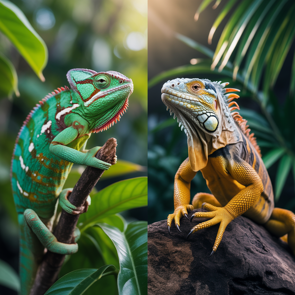 Is a chameleon an iguana? (2025)